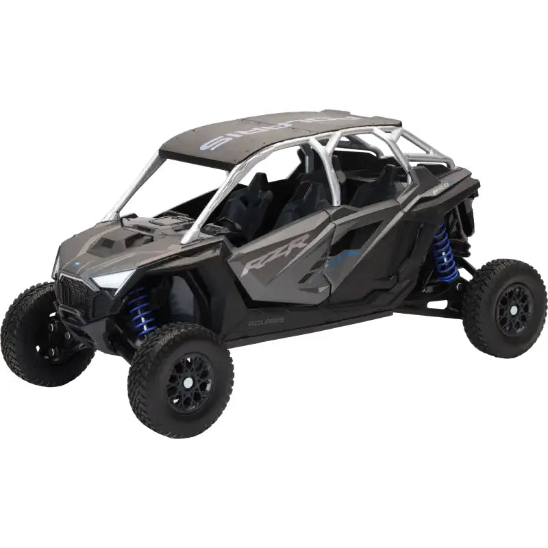 1:18 Scale Polaris Rzr Pro R4 Matte Heavy Metal - NEW-RAY
