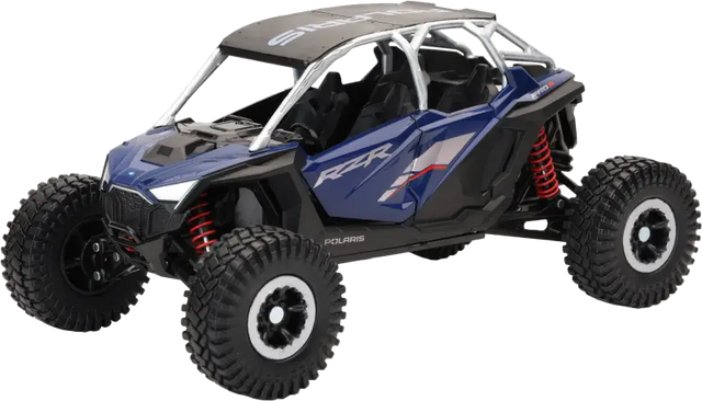 1:18 Scale Polaris Rzr Pro R4 Rock Crawler Azure Crystal - NEW-RAY