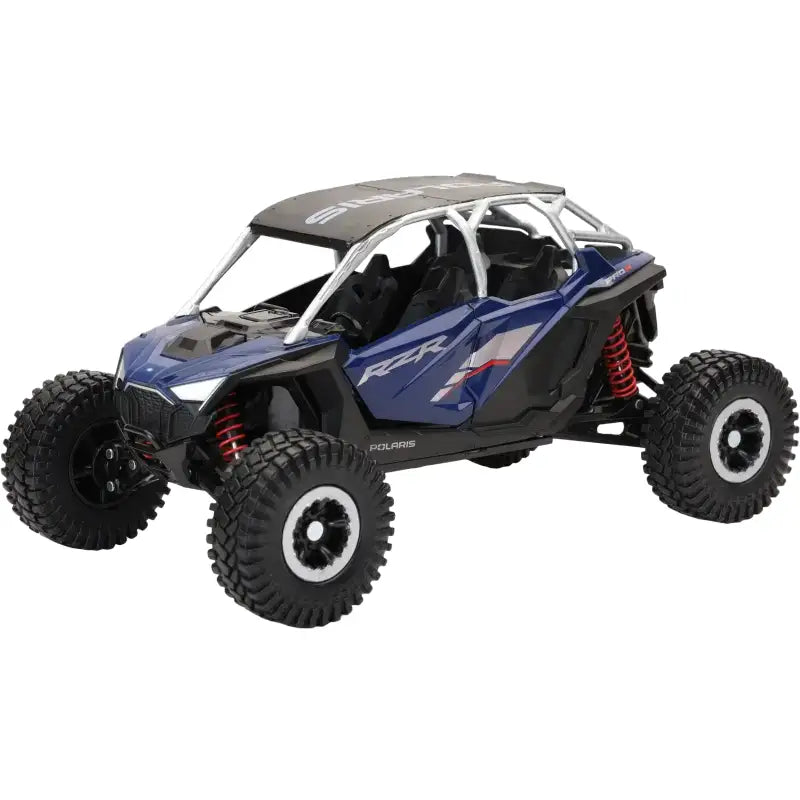 1:18 Scale Polaris Rzr Pro R4 Rock Crawler Azure Crystal - NEW-RAY