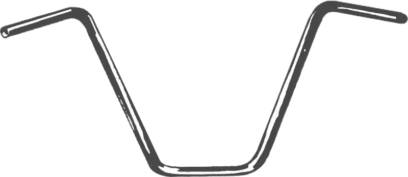 1’’ Handlebar Ape Hanger 12’’ Rise - Powersports