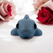 3D Printed Baby Shark Keychain - Morphed 3D