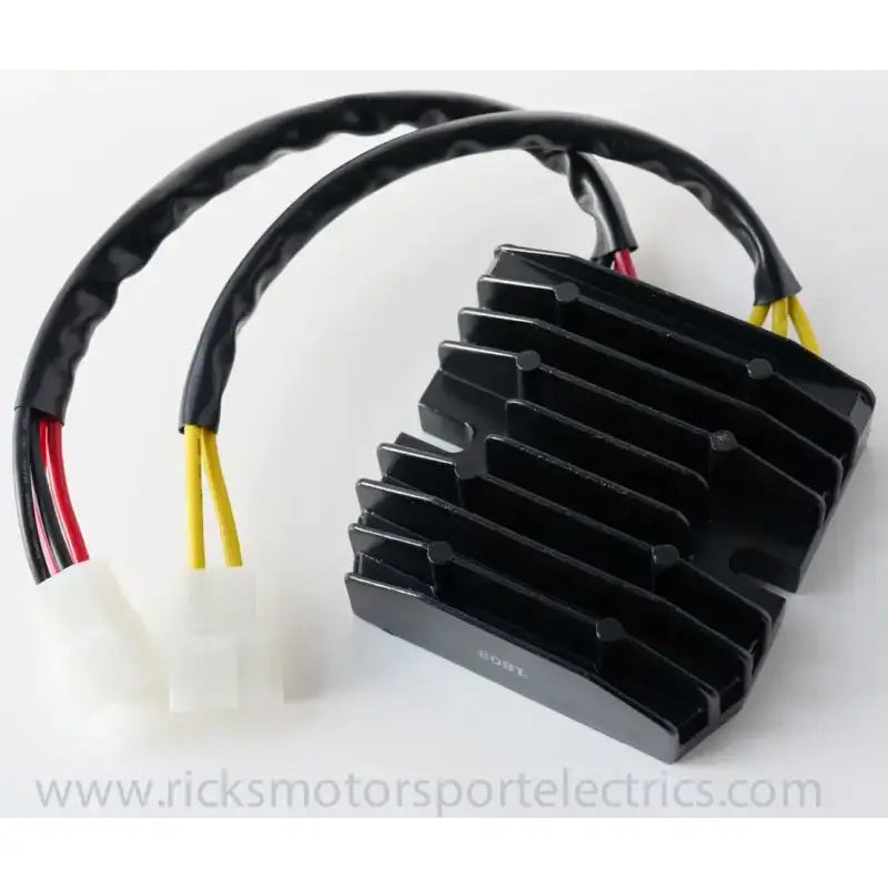 Black motorcycle 10-029h regulator rectifier with wiring harness for better voltage control