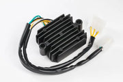 Black finned rectifier regulator with wiring harnesses for RV parts & accessories