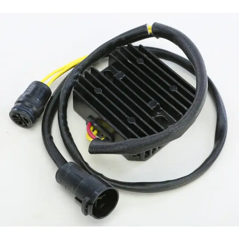 Black voltage regulator with wiring harness for 10-150 Rectifier / Regulator, perfect RV parts & accessories or truck parts