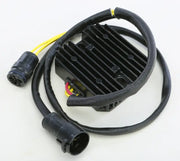 Black voltage regulator with wiring harness for 10-150 Rectifier / Regulator, perfect RV parts & accessories or truck parts