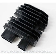 Black Finned Voltage Regulator from 10-167 Regulator Rectifier for RV Parts & Accessories