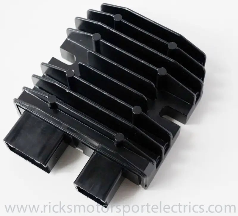 Black Finned Voltage Regulator from 10-167 Regulator Rectifier for RV Parts & Accessories