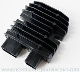 Black Finned Voltage Regulator from 10-167 Regulator Rectifier for RV Parts & Accessories