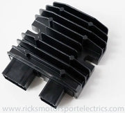 Black Finned Voltage Regulator from 10-167 Regulator Rectifier for RV Parts & Accessories