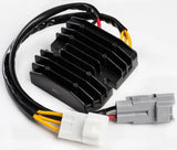 Black finned voltage regulator with wiring harnesses for 10-233H regulator, 1-year warranty