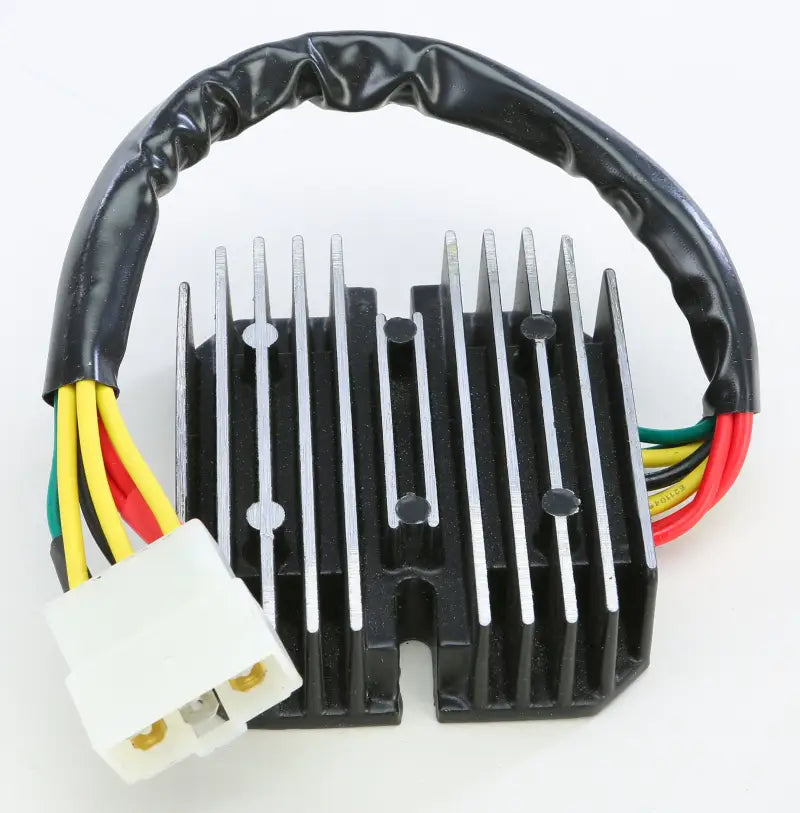 Black metal regulator rectifier with wiring harness for 10-311 Regulator Rectifier OEM specs