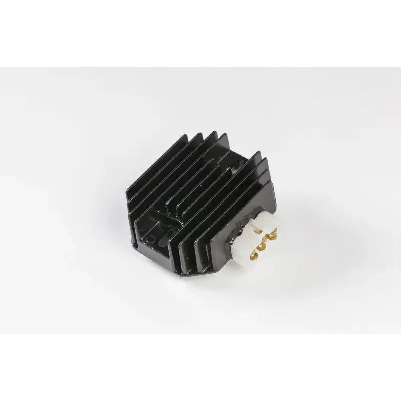 Black metal rectifier with white plastic connector for 10-316 regulator rectifier OEM specs