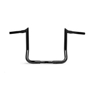 MBB125-10 B BAGGERNATION 10" Monkey Bagger Bars Black `86 Up Touring