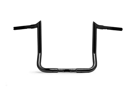MBB125-10 B BAGGERNATION 10" Monkey Bagger Bars Black `86 Up Touring