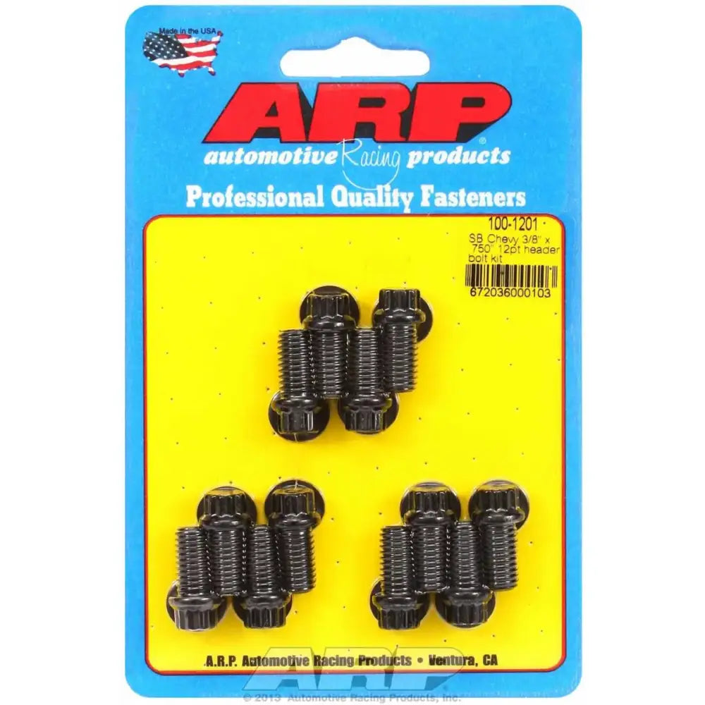 100-1201 ARP Fasteners Exhaust Header Bolt For Use With Chevy Small