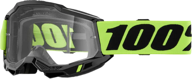 Accuri 2 Goggle Neon Yellow Clear Lens
