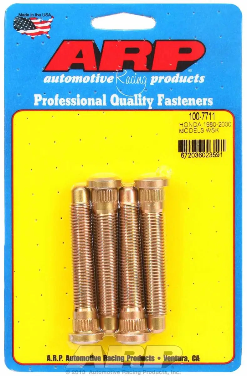100-7711 ARP Fasteners Wheel Stud 12 Millimeter x 1.5 Inch Thread Size