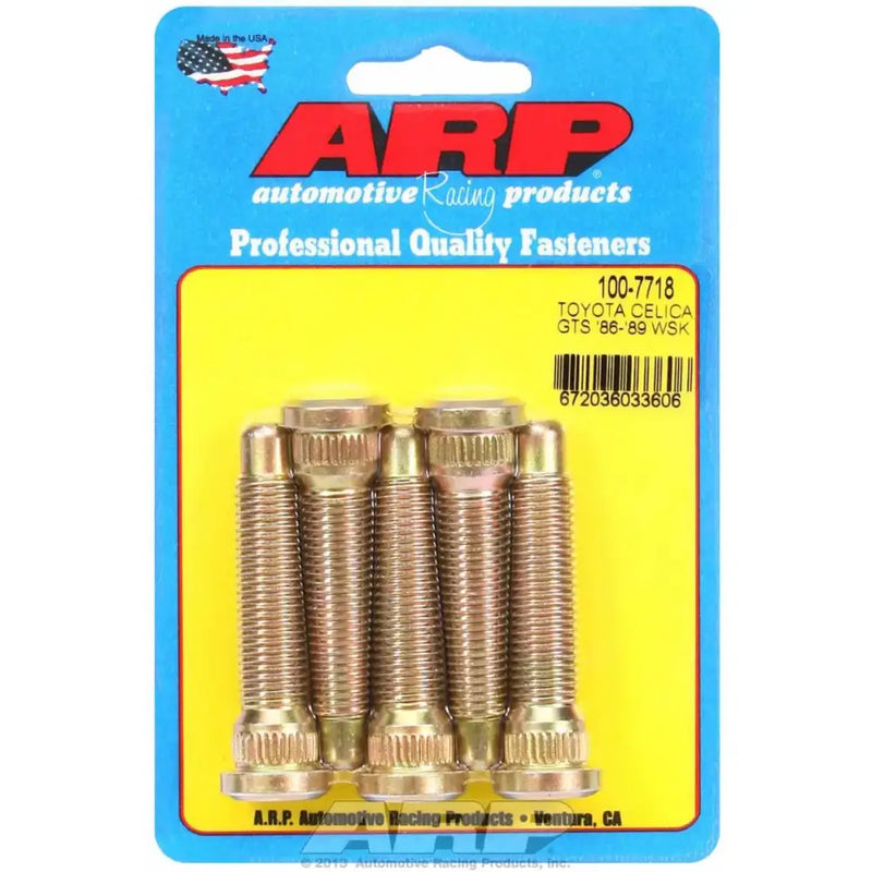 100-7718 ARP Fasteners Wheel Stud 12 Millimeter x 1.5 Inch Thread Size