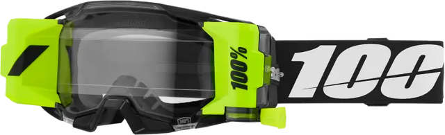 100% Armatic Forecast Goggle with Black Clear Lens - Model 50061-00001 - 100-PERCENT