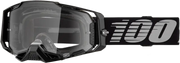 100% ARMEGA Goggle Black Clear Lens - Part Number 50004-00030 - 100-PERCENT
