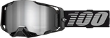 100% Armega Goggle with Black Mirror Silver Lens - Part Number 50005-00030 - 100-PERCENT