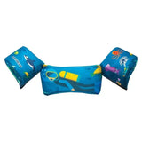 Airhead Elite Child Life Vest in Scuba design with vibrant underwater graphics.