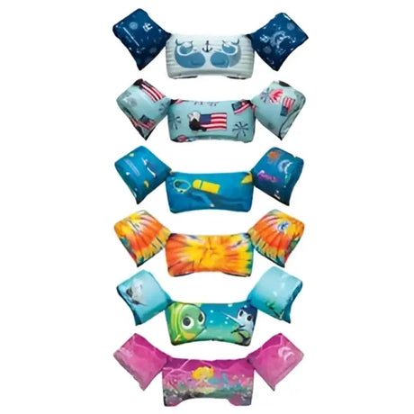 Colorful and durable Airhead Otter Elite Ch Life V pillows for pool and river lounging, offering ultimate comfort and relaxation.