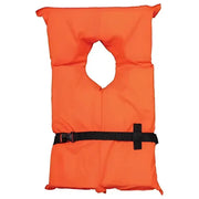 10000-03-A-OR Airhead Type II Keyhole Life V Orange, designed for water safety and high visibility, Shopify product image.