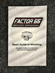 10000 Factor 55 Basic Guide To Winching Manual - RV and Auto Parts
