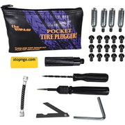 Stop & Go Pocket Tire Plugger Kit Plus Co2 Inflation