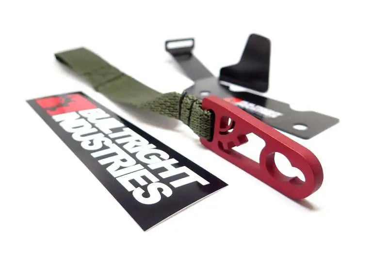BuiltRight Industries 100115 BuiltRight Industries 09-14 Ford F-150 SuperCrew Rear Seat Release - Olive Strap