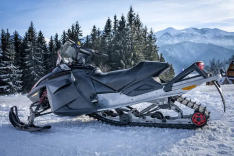 1001S-02 Carver Snowmobile Cover - Small Sd- Front