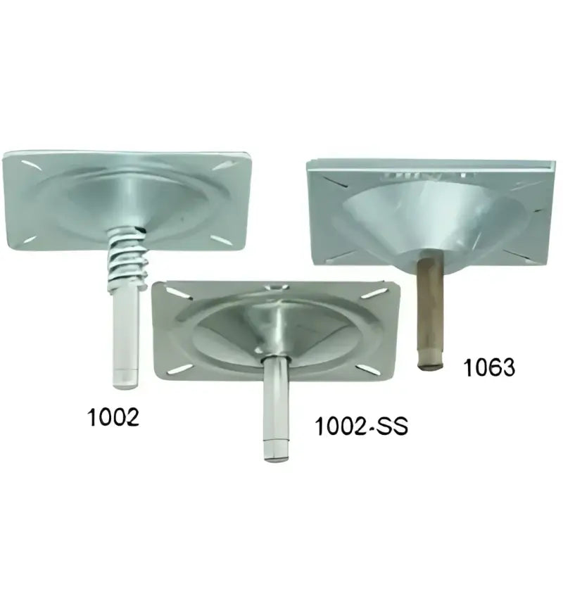1002-SS Attwood Marine All Stainless Seat Mount - Boat