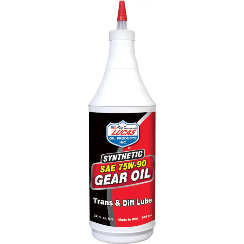 LUCAS Synthetic Gear Oil 75w 90 Qt