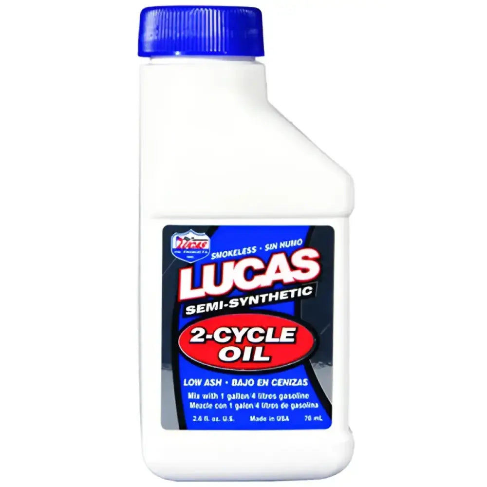 10058 Lucas Semi-Synthetic 2-Cycle Oil 2.6Oz 