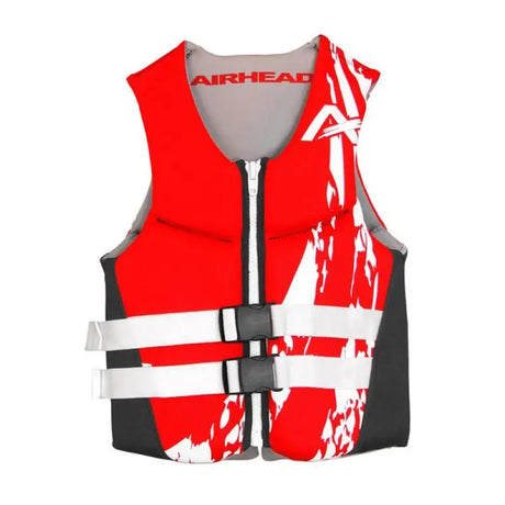 10076-08-B-RD Airhead Kwikdry Neolite Flex V Red S - Pfd - Personal Floatation Device