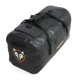 Black waterproof duffle bag for outdoor adventures in the Rightline 4X4 Duffle Bag 120L