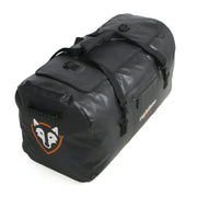 Black waterproof duffle bag for outdoor adventures in the Rightline 4X4 Duffle Bag 120L