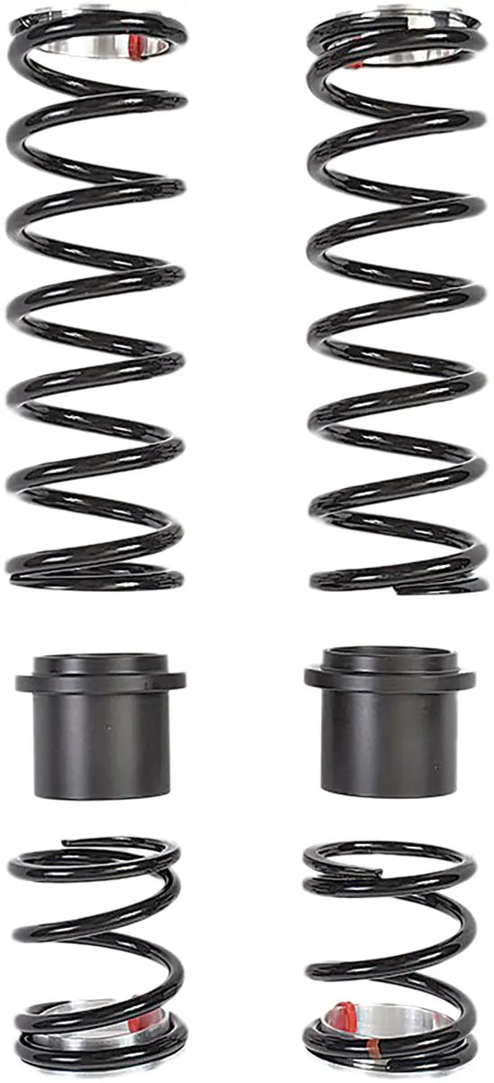 Automotive lowering spring kit with dual rate spring for better ride Zbroz 101-XM-S36-STD