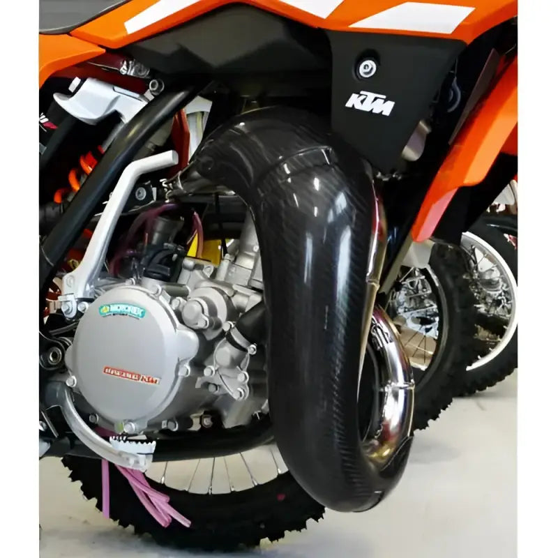 101031 P3 Pipe Guard Carbon Fiber - Exhaust