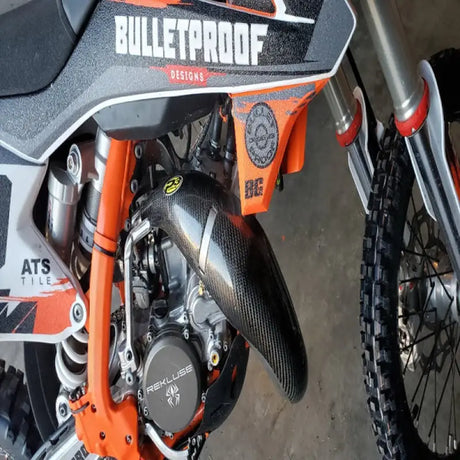 101032 P3 Pipe Guard Carbon Fiber - Exhaust
