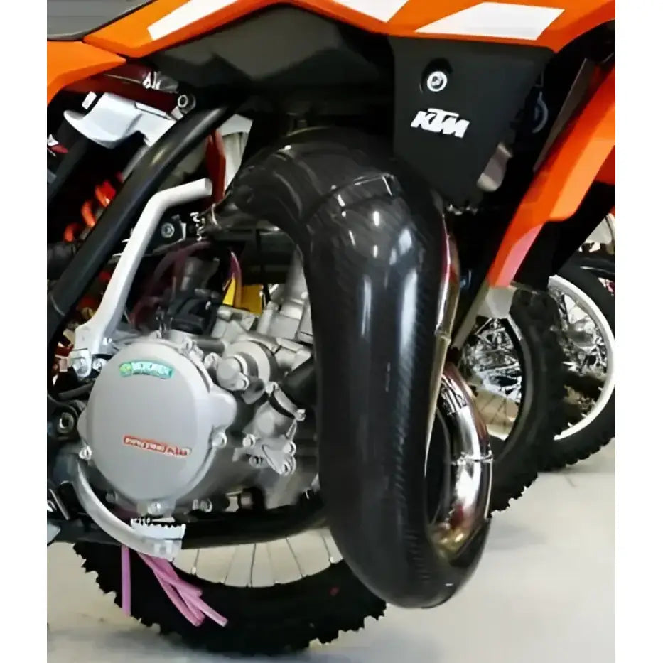 101042 P3 Pipe Guard Carbon Fiber - Exhaust