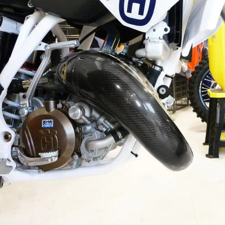 101049 P3 Pipe Guard Carbon Fiber - Exhaust