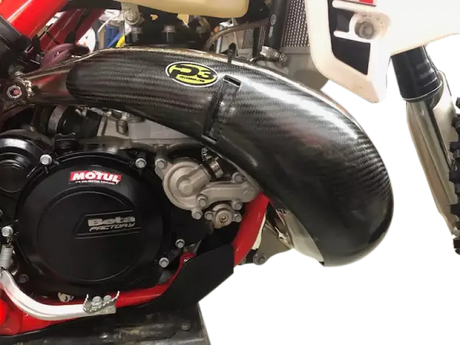 101049 P3 Pipe Guard Carbon Fiber - Exhaust