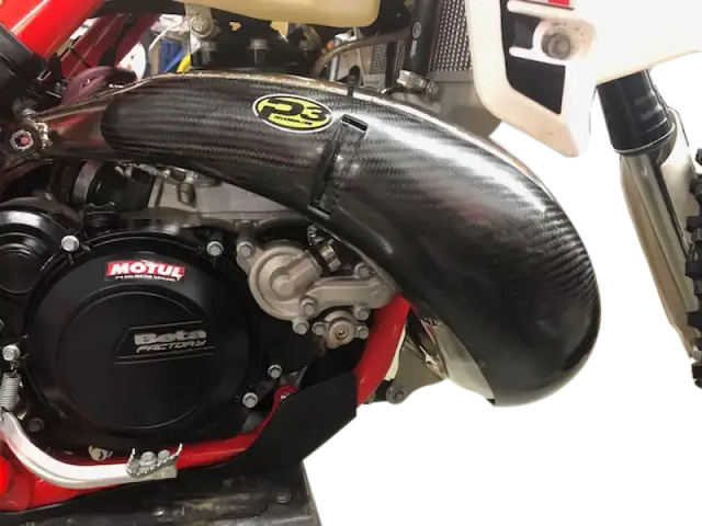 101049 P3 Pipe Guard Carbon Fiber - Exhaust