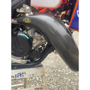 101051 P3 Pipe Guard Carbon Fiber Ktm/Hus - Exhaust