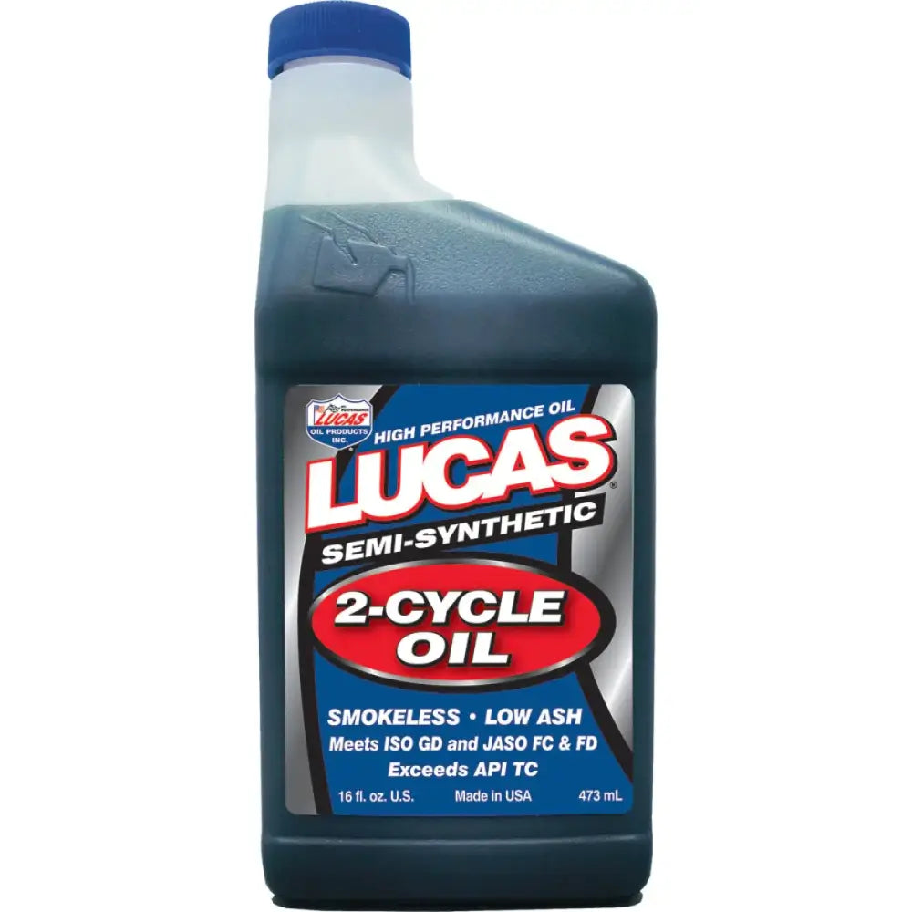 10120 Lucas Semi-Synthetic 2-Cycle Oil 16Oz 