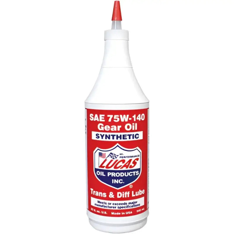 LUCAS Synthetic Gear Oil 75w 140 Qt