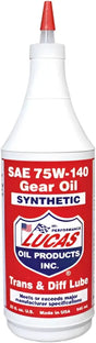 LUCAS Synthetic Gear Oil 75w 140 Qt