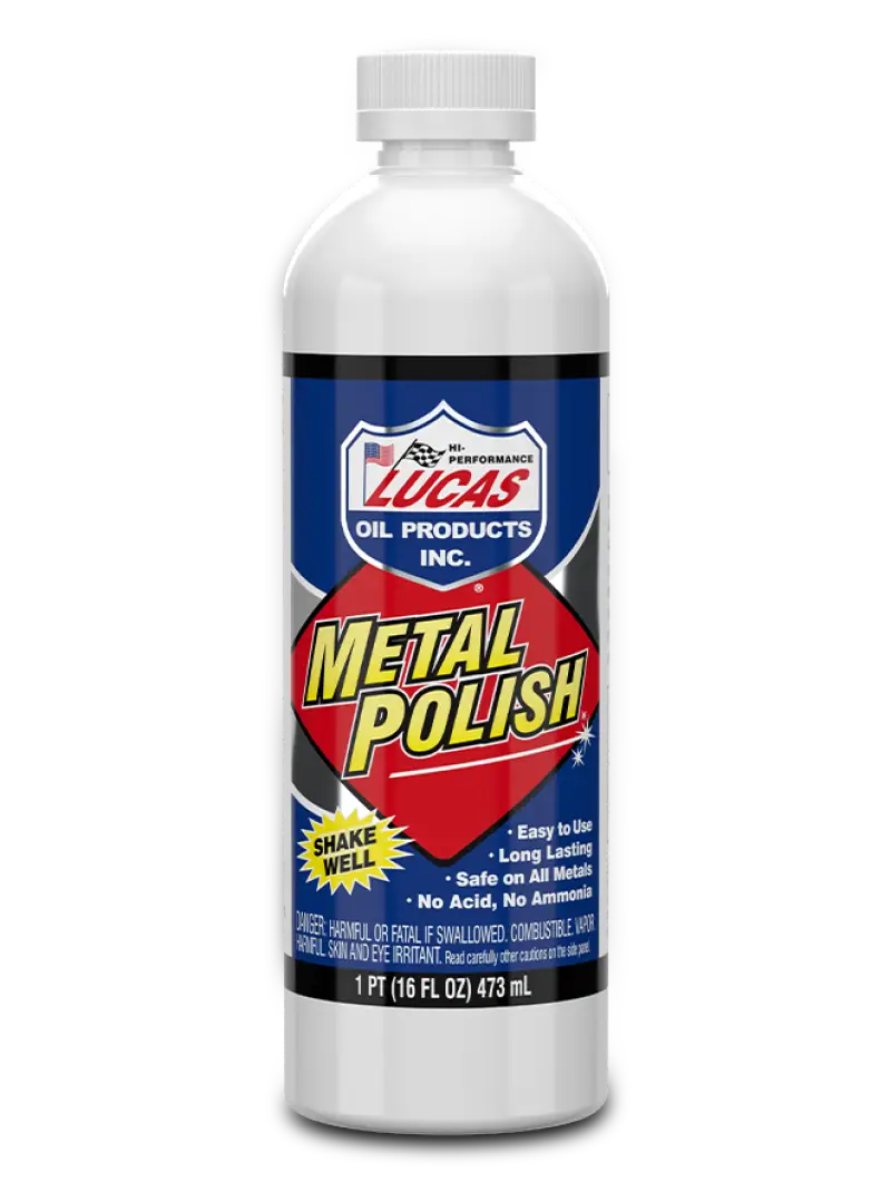 10155 Lucas Oil Metal Polish/12X1/16 Ounc - Polish